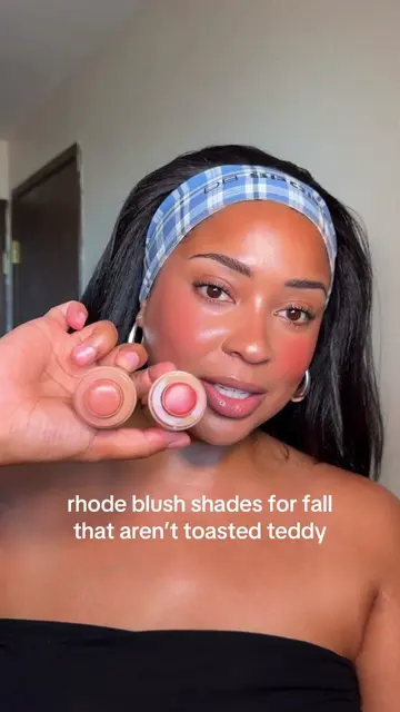 my favorite @rhode skin blushes for fall that aren’t toasted teddy 🤎🍂