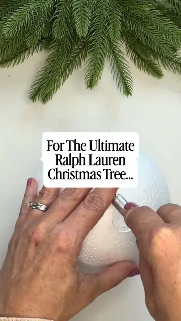 For The Ultimate Ralph Lauren Christmas Tree…🎄 I’ve always loved tartan and thi