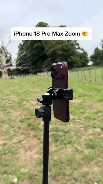 The iPhone 18 Pro Max Zoom is insane 🤯 #iphone18 #iphone18pro #iphone #apple #f