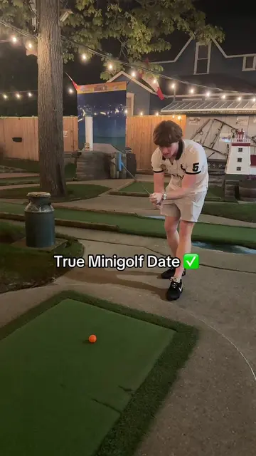 True minigolf date 😈 #fyp 
