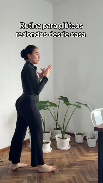 Rutina para tonificar pierna y glúteos desde CASA!✅ con tu propio peso corporal 