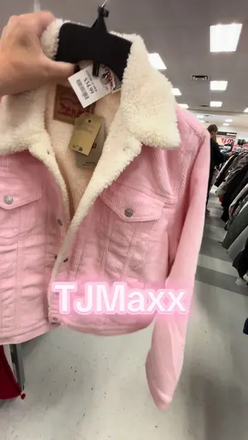 The perfect girly, pink fall jacket @TJ Maxx #tjmaxx #girly #girlythings #pink #