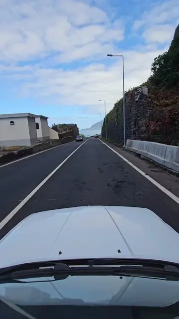 Found an abandoned road in Madeira… and obviously I had to see if the BMW could 