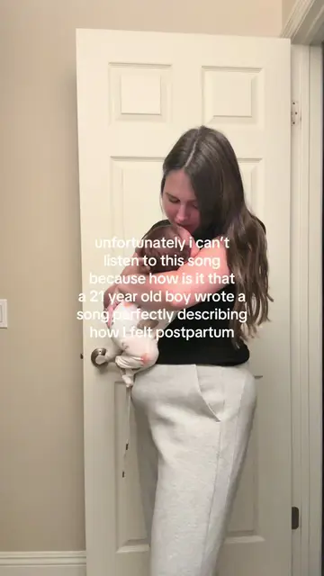 sombr maybe don’t do that again #motherhoodtiktok #postpartumjourney #ppd #sombr
