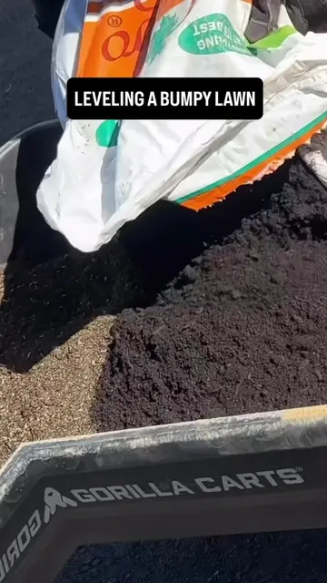 How to level a bumpy lawn without burying your grass in the process. For minor l