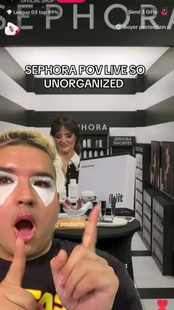 Mikayla nogueira Sephora live #mikaylanogueira #sephora 