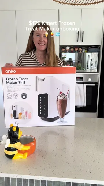 Kmart launched a new 7-in-1 frozen treat maker so you know I had to test it out 