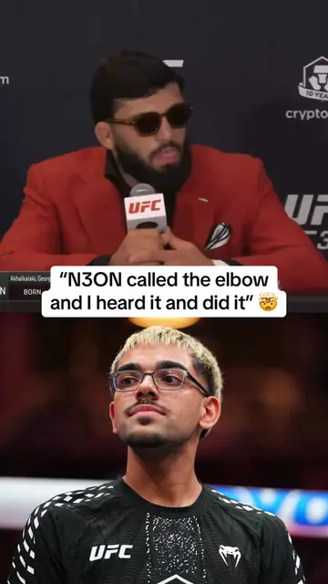 No way N3ON did reason bro won the fight 😭 @N3on #UFC #n3on #arman #interview (