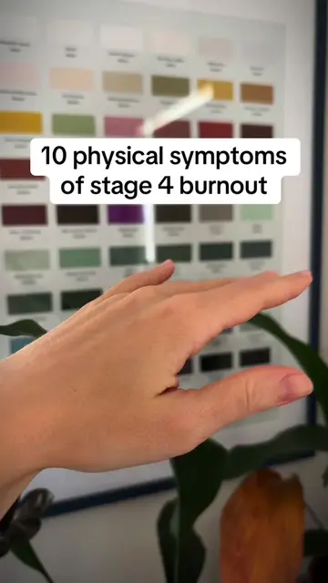 Burnout is often described in 5 stages:  honeymoon →  stress →  chronic stress →