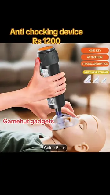Anti chocking device  Rs 1200 Gamehut gadgets Route nicolay  Port Louis Tel 5915