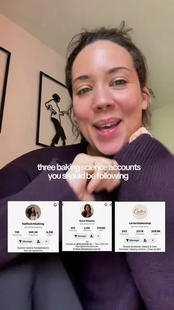 3 MORE excellent baking science TikTok accounts to follow if you wanna level up 