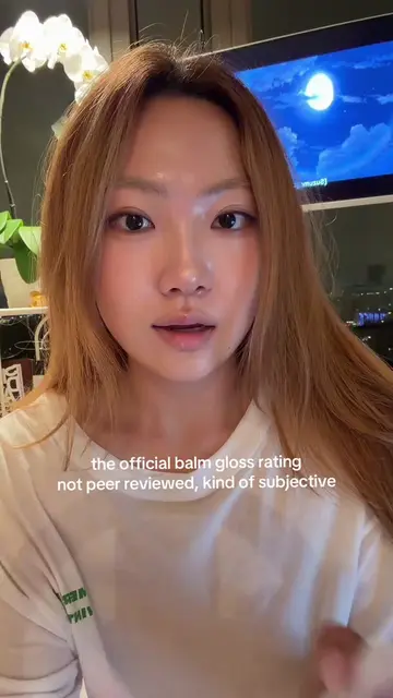 lip balm glossiness ranking 🥰 li#lipbalm #beauty #lippie 
