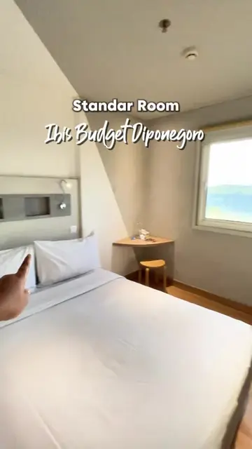 Standard Room Ibis Budget Diponegoro Surabaya, 200ribuan aja kamarnya seNyaman i