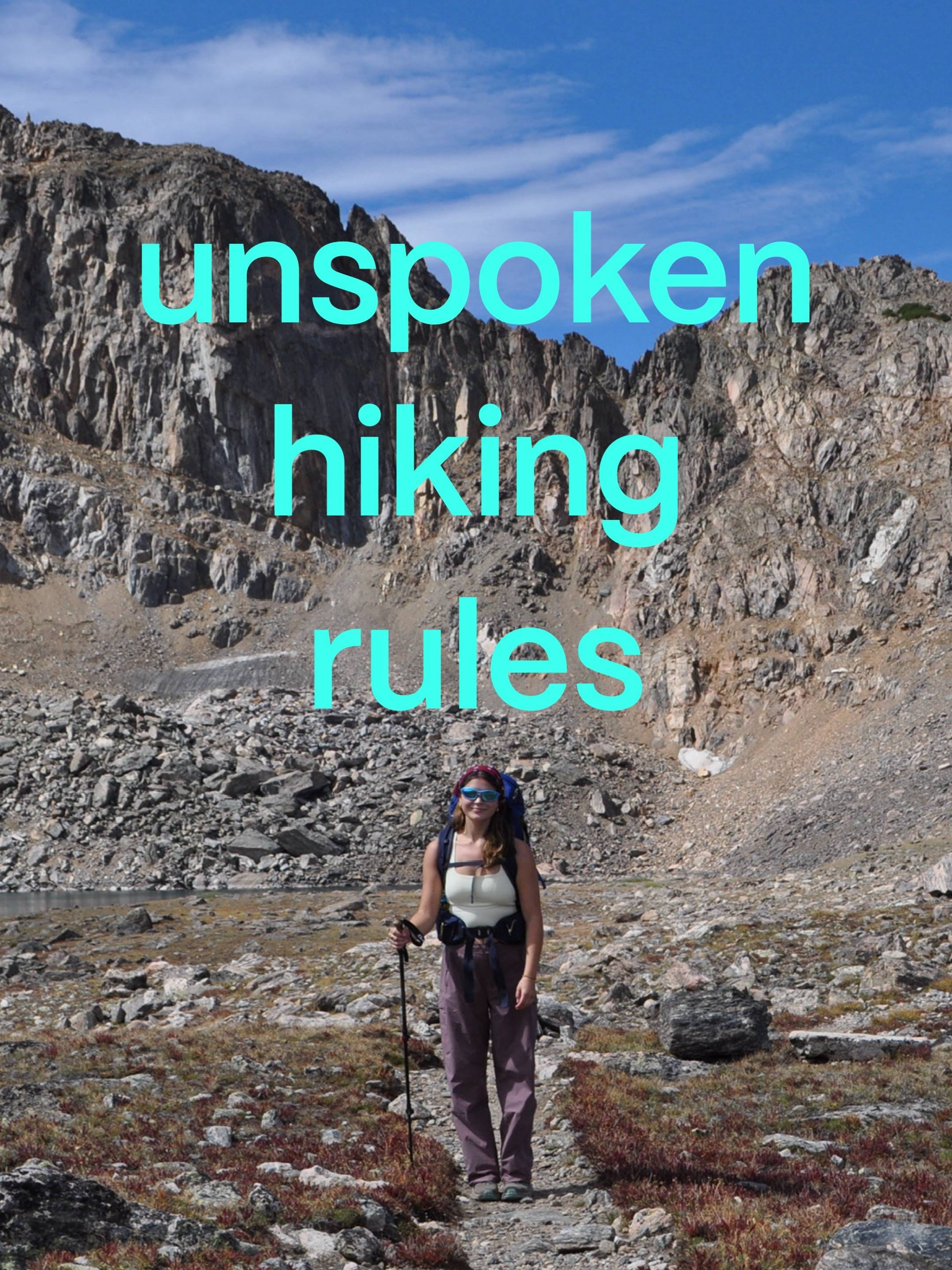 🥾🫶🏻🏔️☺️🤌🏻 did I miss any  #Hiking #granolagirl 