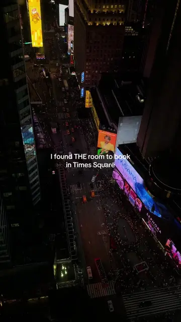 This is the King Corner room at Tempo by Hilton Times Square on floor 37, with h