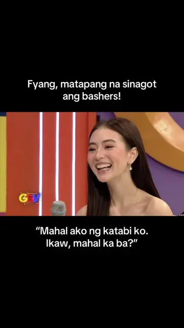 Ang tapang ni Fyang! 🔥  Watch #GandangGabiVice UNFILTERED version exclusively o