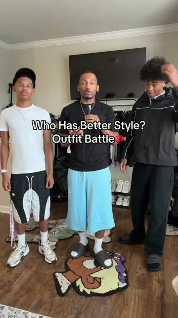 Who Has better Style? Outfit Battle 🥊  @￶ @Freak_neik #fashion #fashiontok #out