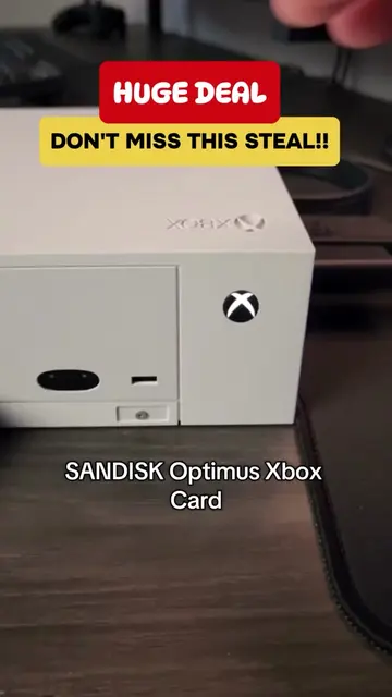 Don't MISS out!!! - SANDISK Optimus Xbox Card