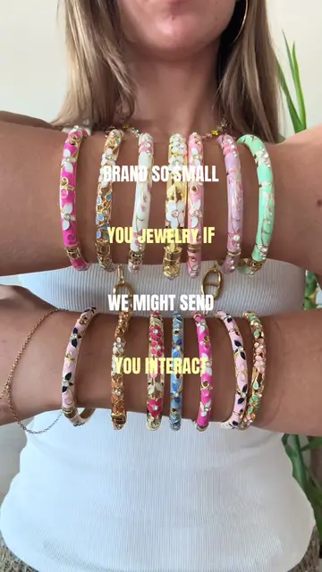 🌈🪩👙🌴#smallbuisness #jewelry inspo: @brontepoint 