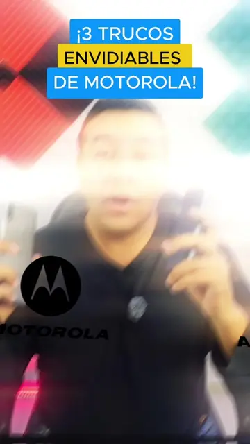 3 trucos de Motorola que deberías dominar 👀📱⚡ Puedes activar la linterna con u