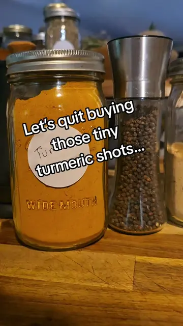 Let’s quit buying those tiny turmeric shots and make them at home with pantry st