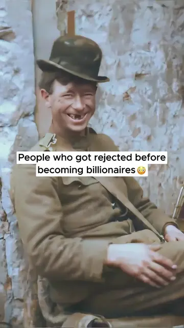 People Who Got Rejected before Becoming Billionaires 💸😳 #Interesting #History 
