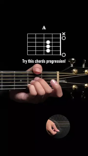 Try this chords progression! #guitarchords 