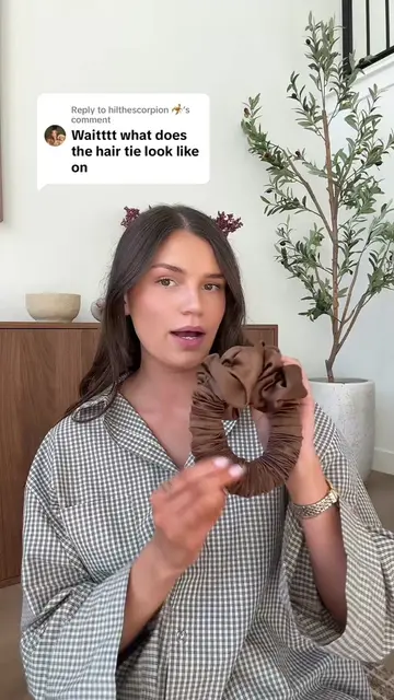 Replying to @hilthescorpion 🦂 #sleepytie #sleepytietutorial #pilates #hair 