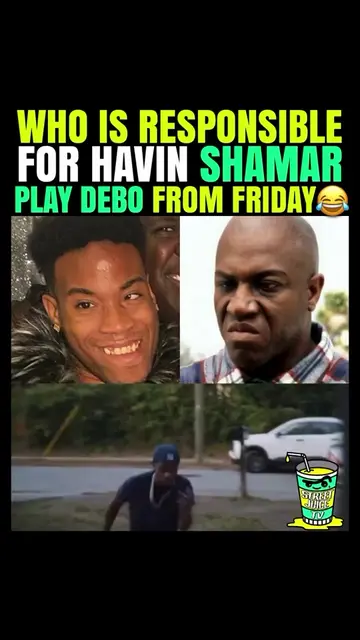 😂😂 “What Chain” who is responsible for Shamar playing Debo from Friday 😭