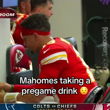 Mahomes before playing the Colts 👀 (📺 NBC) #patrickmahomes #nfl #chiefs #nflfo