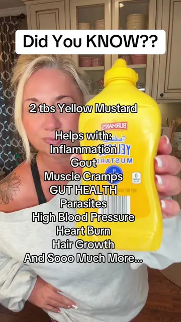 Why do I take 2 tbs of mustard every morning; • For my skin, Mustard has Seleniu
