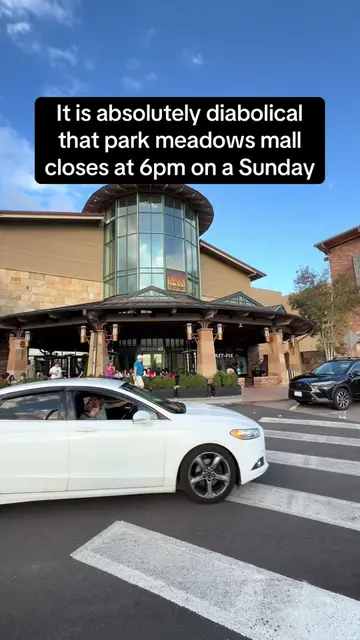 Bring back 9pm closings! #parkmeadows #mall #shopping #lonetree #colorado 