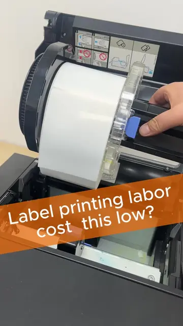 Simplify your water label production with one smart solution. One machine and on
