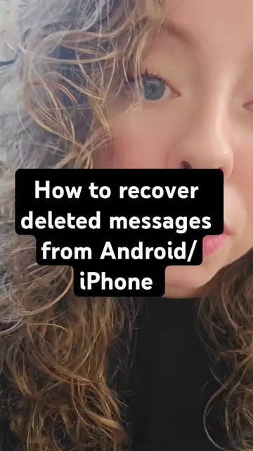 How to recover deleted messages from an Android and an iPhone #deletedmessages #