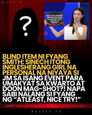 ARTISTA AT TAGA-ABS DAW?! INGLESHERANG GIRL SA B.I. NI FYANG, PERSONAL NA NIYAYA