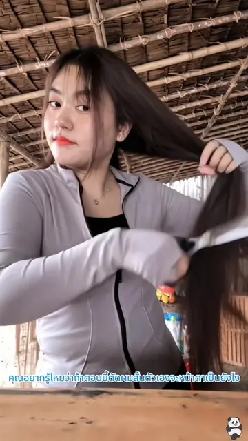😱 ลองให้ AI ตัดผมให้ดู! จากผมยาวกลายเป็นผมสั้นในไม่กี่วินาที ✨
 ก่อนทำ vs หลังท