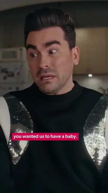 A very late morning and a very groggy Patrick. Stream Schitt's Creek now on BING