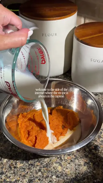 welcome to the side of the internet where the recipe is actually in the caption 