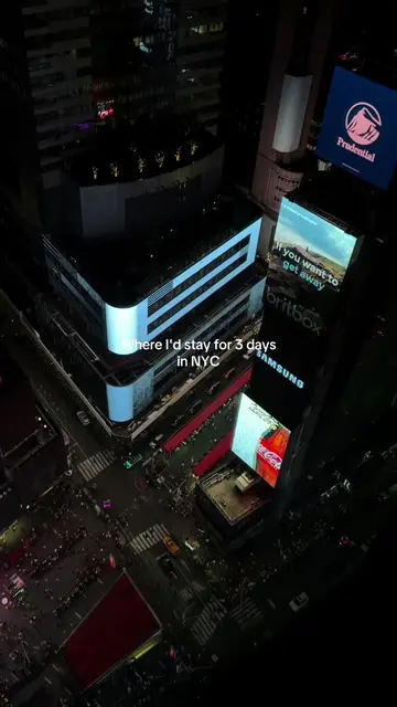 If I only had 3 days in NYC, I'd prioritize location. Tempo puts you right in Ti