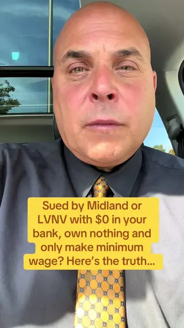 Getting sued in small claims court by Midland, LVNV Funding, Portfolio, Jefferso