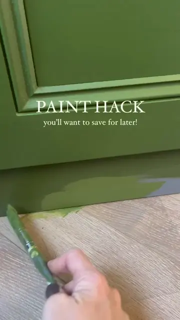 Painting plinths and skirting boards just got easier. Save this trick for your n
