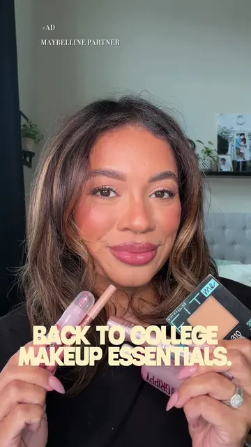 #ad 🎓 Back-to-college beauty essentials with @Maybelline NY ! 💄✨ Whether you’r