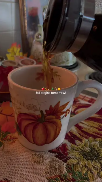 Less than 24 hours until Fall! 🍁🧹🎃 #fallaesthetic #cozyseason #autumnvibes🍁 
