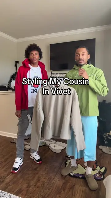 Styling my Cosuin @￶ in Vivet #fashion #fyp #vivet #kaicenat #outfitinspo 