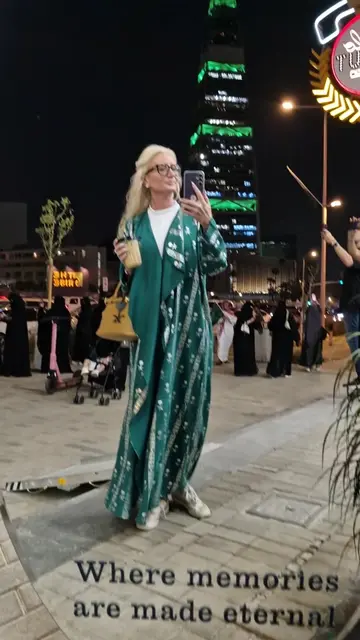 Saudi National Day, is an other level in our lives here ... Every year its more 