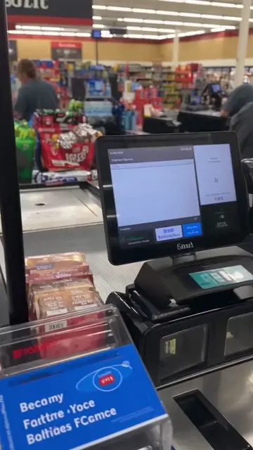 You won't believe what this husky just dragged to the checkout counter! 🛒🐻 Bla