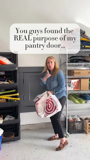 You all had WAY too many good ideas for this pantry door… but this one might be 