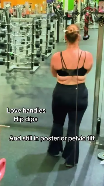 One month later… and yes, I’m still working on my posterior pelvic tilt. This is