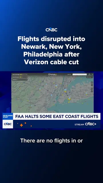 A cable that was cut during construction snarled air travel at Newark Liberty In