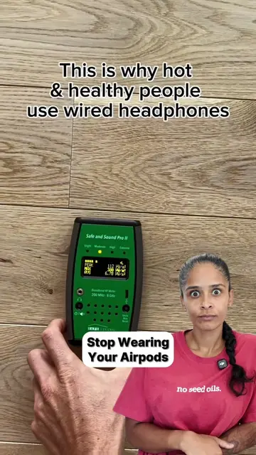 Stop Wearing Your Airpods 🎧 AirPods use Bluetooth technology, which transmits r